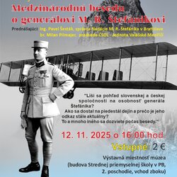 Medzinárodná beseda o generálovi M. R. Štefánikovi 
